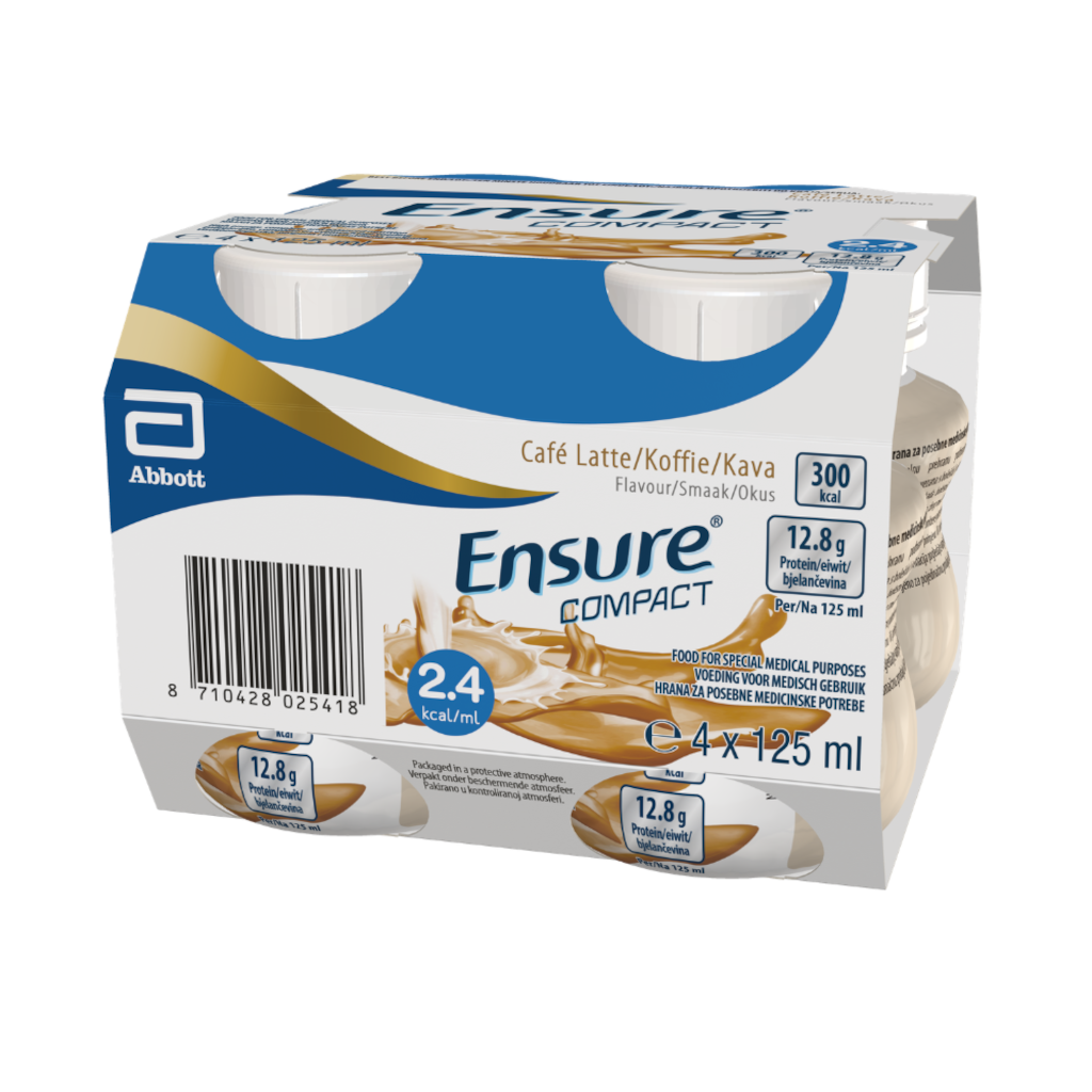 雅培Ensure® Compact 加營素 2.4咖啡味(125毫升*4支裝)