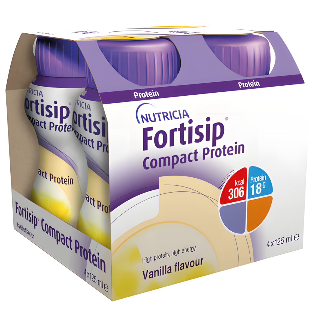 Nutricia Fortisip® Compact Protein 1.5KCal Vanilla Flavour (125ml*4 bottles pack)