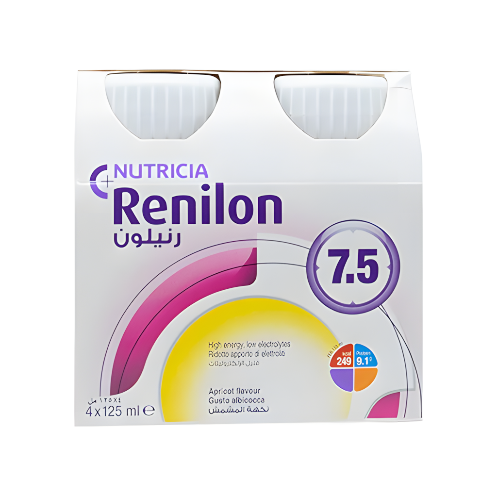 Nutricia Renilon® 7.5 Apricot Flavour (125ml*4 bottles pack)