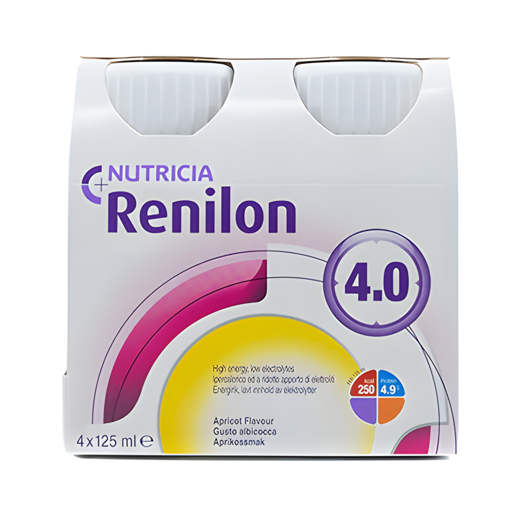 Nutricia Renilon® 4.0 Apricot Flavour (125ml*4 bottles pack)