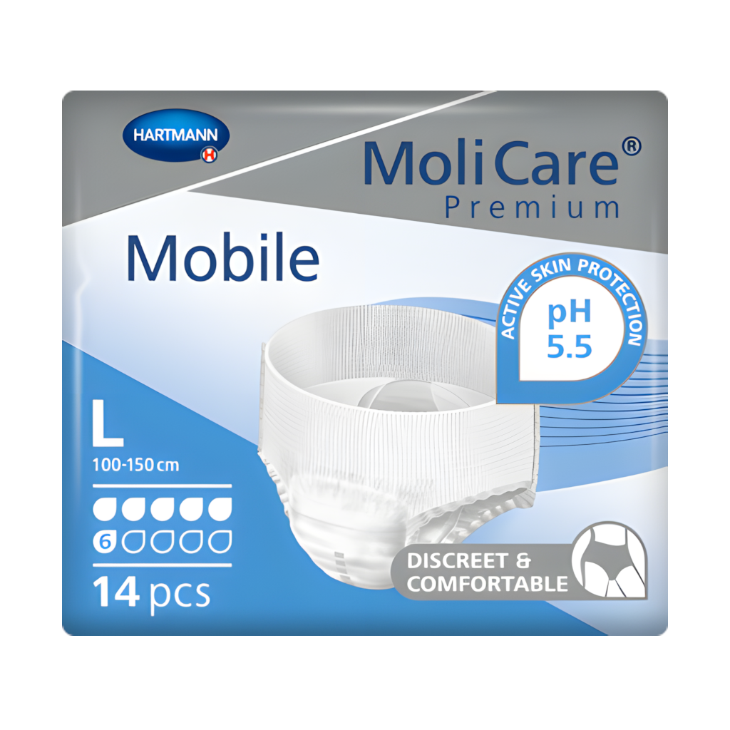 MoliCare® Premium Mobile Adult Pants (6 drops)-Large (14 pcs/pack)