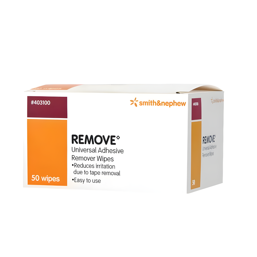 REMOVE Universal Adhesive Remover Wipes (50 pieces individual packaged)