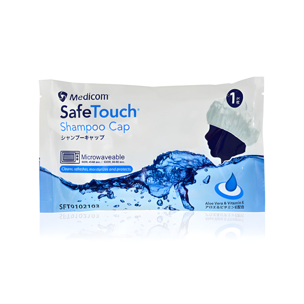 Medicom® SafeTouch No-Rinse Shampoo Shower Cap (1 Pack)