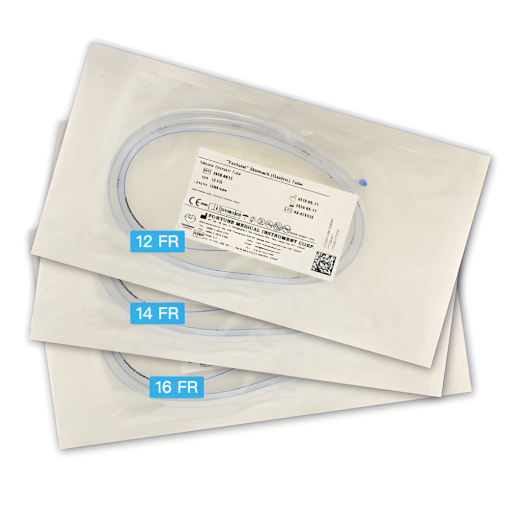 Fortune x-ray silicone stomach (gastric) tube 1.2 meters No. 12