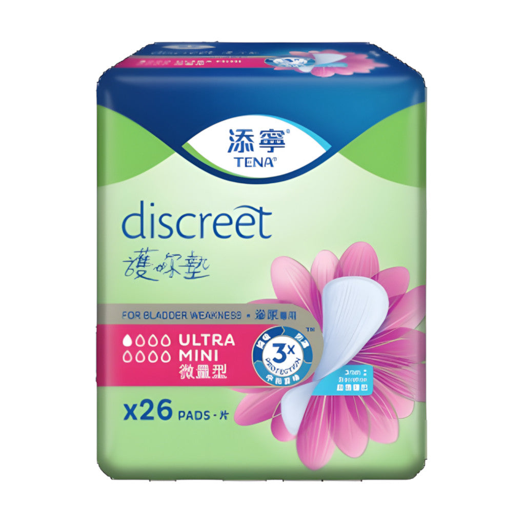 TENA® Discreet Pad-Ultra Mini (26 pcs/pack)