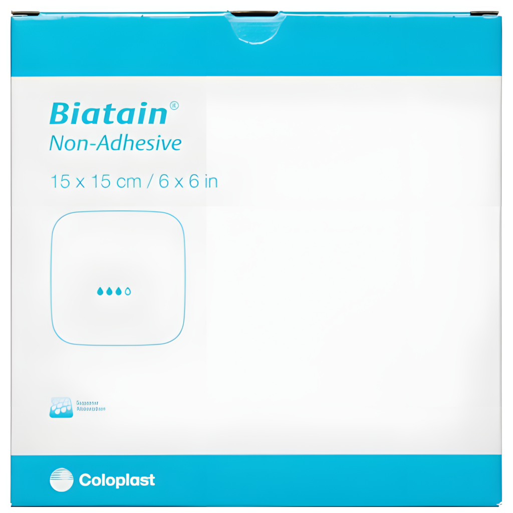 Biatain®非黏性泡棉敷料10*10cm(3410)(1 張)