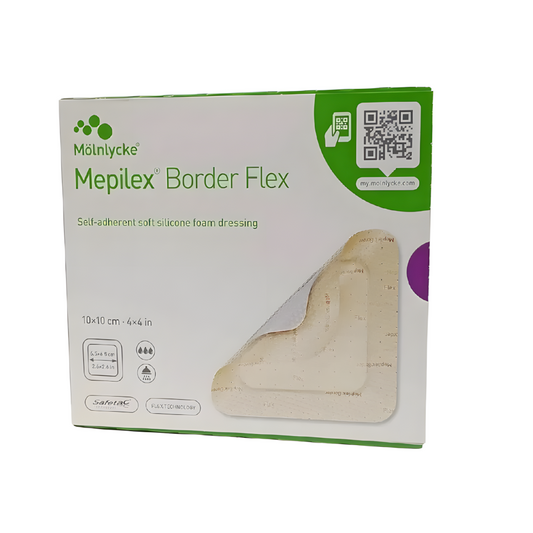 Molnlycke Mepilex Border Flex 有邊型泡沫敷料貼 10*10cm