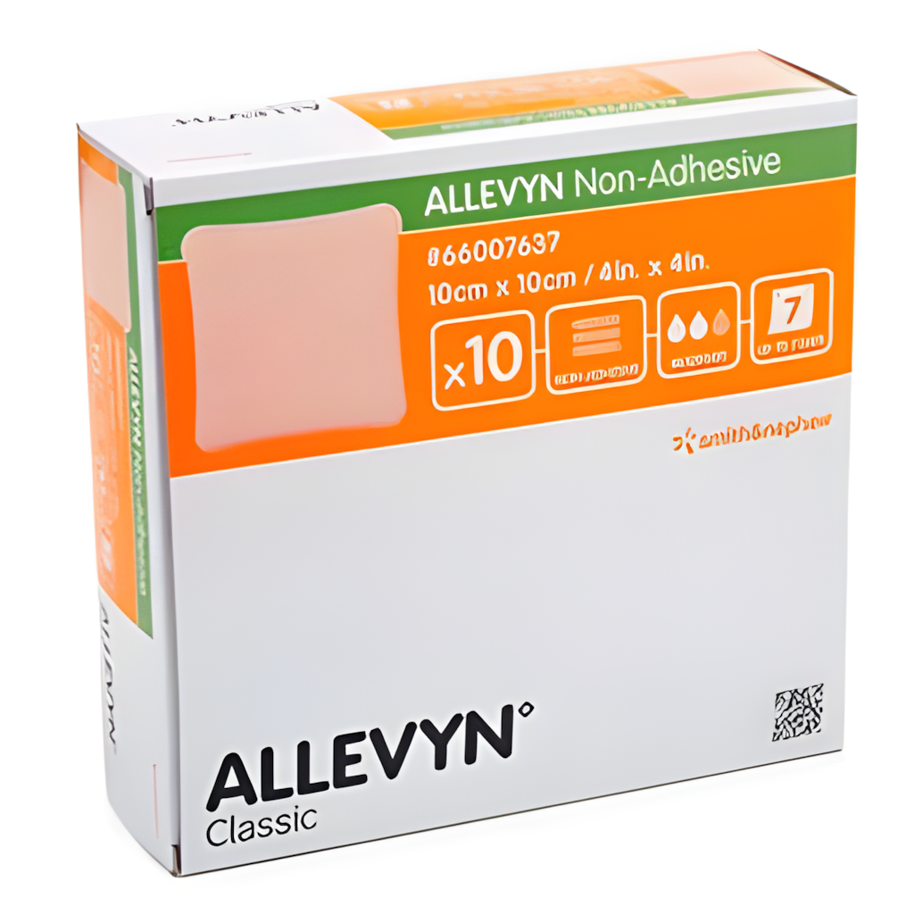 施樂輝Allevyn非黏性海綿敷料10*10cm 66007637(1片)